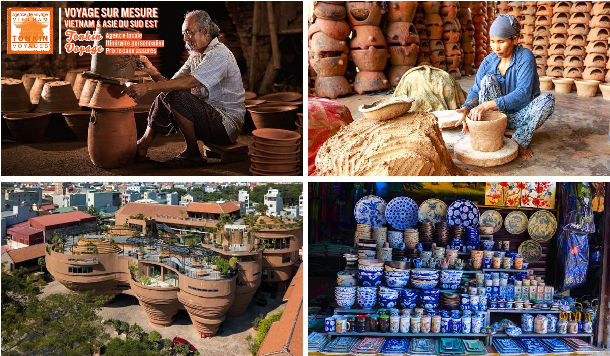 Villages artisanaux au Vietnam - B&aacute;t Tr&agrave;ng, le c&eacute;l&egrave;bre village de la c&eacute;ramique pr&egrave;s de Hano&iuml;